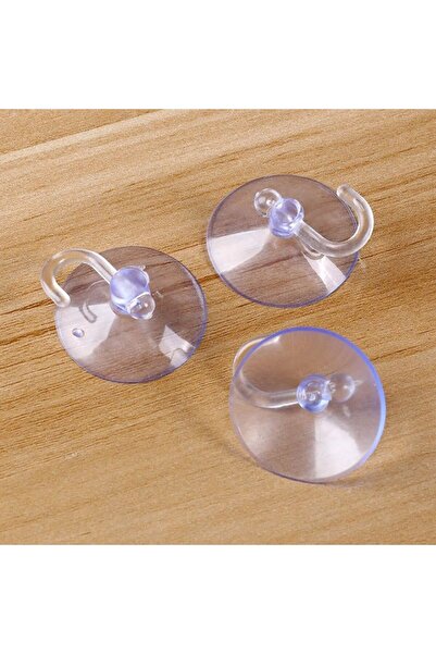 FORHOUSE Set of 12 transparent suction cups with hanger