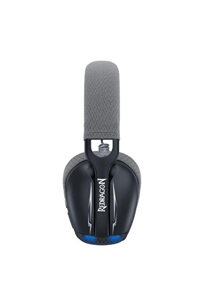 REDRAGON Skuld Pro wired and wireless Bluetooth gaming headset, black, blue lighting, 7.1 surround