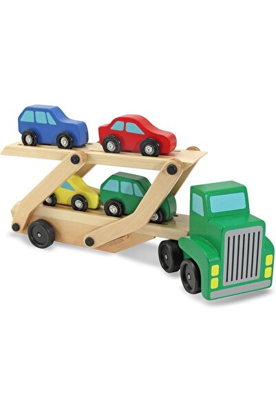 Melissa & Doug Car Carrier, Multicolor