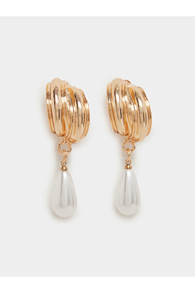 Styli Pearl Drop Dangle Earrings