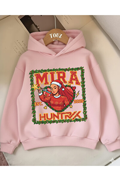 Touz Moda Christmas Young Kpop Demon Hunters 3-Thread Thick Sweet Hoodie