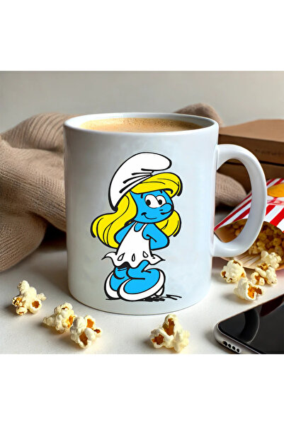 OEM Personalized mug, Cup, Smurfs, Smurfette, 300 ml