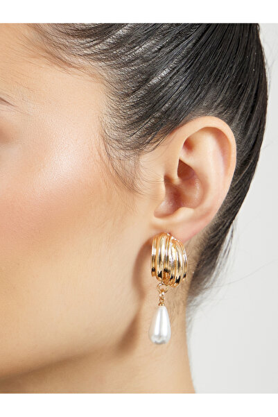 Styli Pearl Drop Dangle Earrings