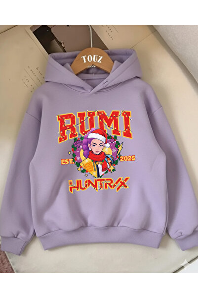 Touz Moda Christmas Young Kpop Demon Hunters 3-Thread Thick Sweet Hoodie