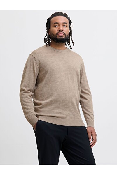 Jack & Jones Plus Strickpullover Plus Size Merino Wool Strickpullover