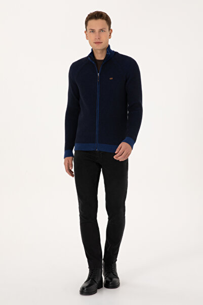 U.S. Polo Assn. Men's Navy Blue Knitwear Cardigan 50315873-Vr033