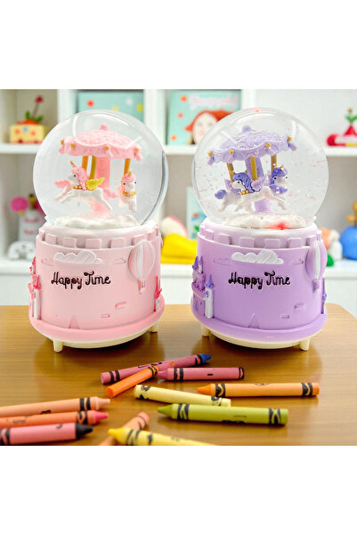 Sense Büyük Boy Işıklı Sesli Kar Küresi