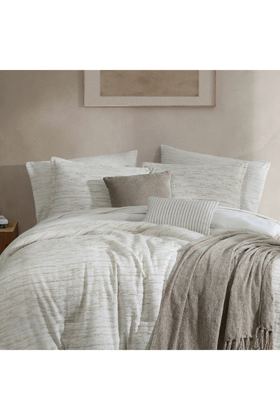 Bee Home Irvington Nude | 10-Piece Twin Duvet Set