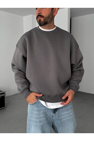 BYBASICMAN Smoked Basic Sweatshirt Jj-81
