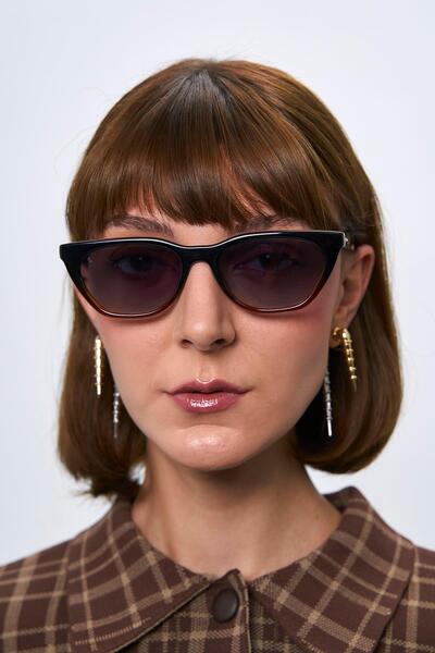 Bilge Karga Elmer Green Nude Green Sunglasses