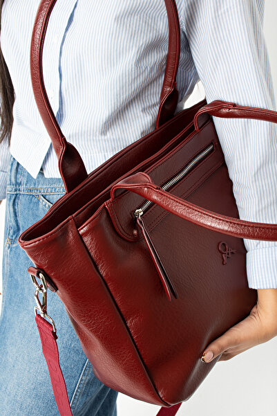 KIRASE Mega Water Resistant Quality Adjustable Strap Multi-Compartment Women's Handbag and Shoulder Bag Boy28-En35