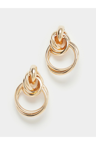 Styli أقراط دائرية معقودة