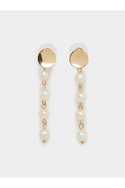 Styli Faux Pearl Dangle Earrings