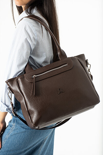 KIRASE Mega Water Resistant Quality Adjustable Strap Multi-Compartment Women's Handbag and Shoulder Bag Boy28-En35