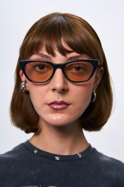 Bilge Karga Elmer Black Nude Sunglasses