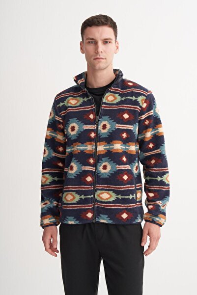 Cazador 53920 Erkek Dik Yaka Polar Hırka