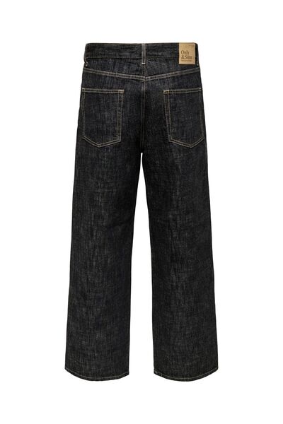 Only & Sons Jeans mit weitem Bein ONSREMI Mid Rise Weiter Beinschnitt Jeans