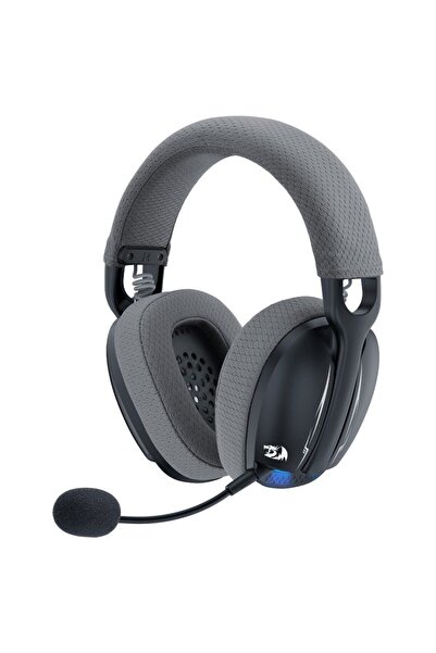 REDRAGON Skuld Pro wired and wireless Bluetooth gaming headset, black, blue lighting, 7.1 surround