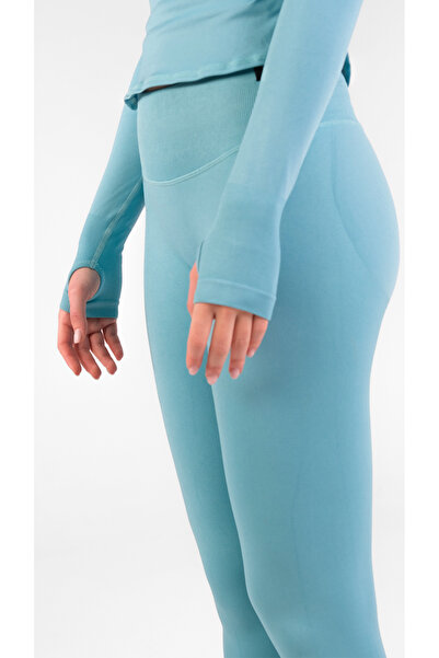 cervus Γυναικείο αθλητικό μπουφάν με μισό φερμουάρ Vistara χωρίς ραφές