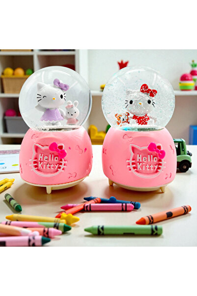 Sense Büyük Boy Işıklı Sesli Kar Küresi