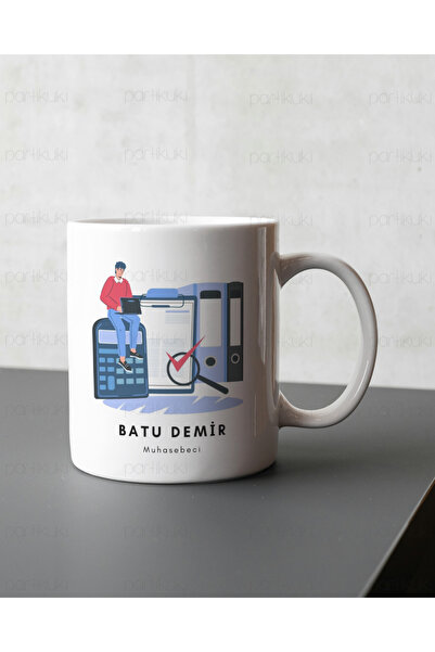 partikuki Kişiye Özel Muhasebeci Kupası Muhasebe Ofisi Hediyelik Eşya Finans