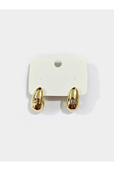 Styli Embellished Dome Earrings