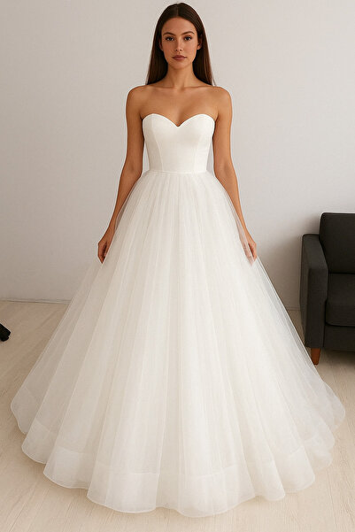 Paradise Collection Moda Evi 2026 İpek Tül Luxury Gelinlik Paradise