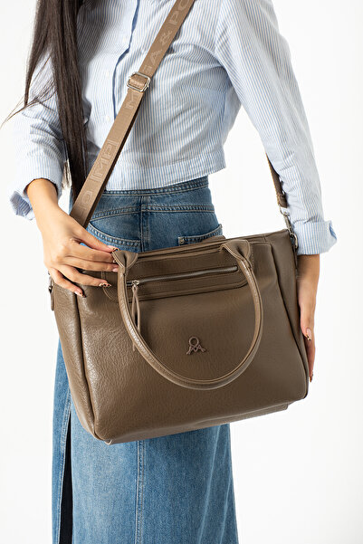 KIRASE Mega Water Resistant Quality Adjustable Strap Multi-Compartment Women's Handbag and Shoulder Bag Boy28-En35