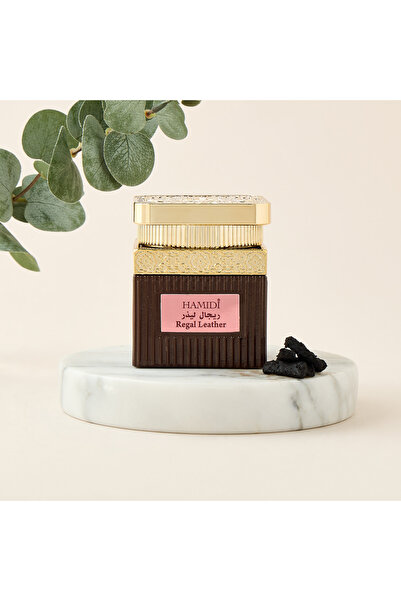 Hamidi Natural Regal Leather Scented Muattar - 50 gms