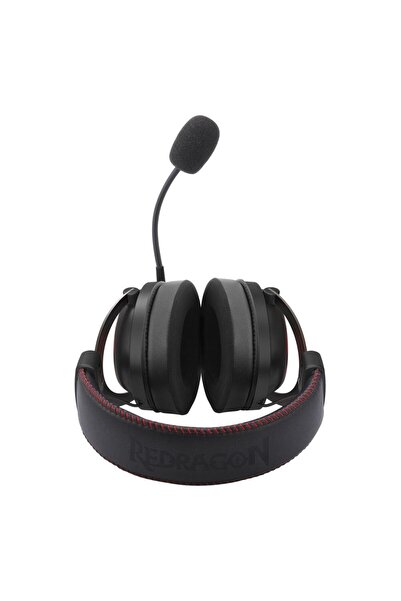 REDRAGON Luna Pro wireless Bluetooth and wired gaming headset, foam cushions, 2m cable, Black