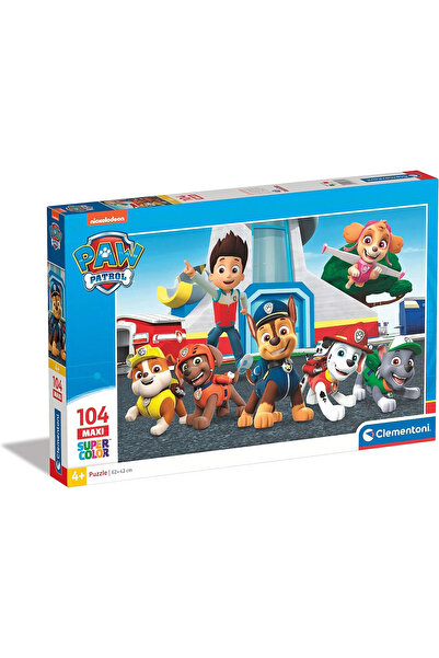 CLEMENTONI - 104 Maxi Parça Puzzle - Paw Patrol - 23753