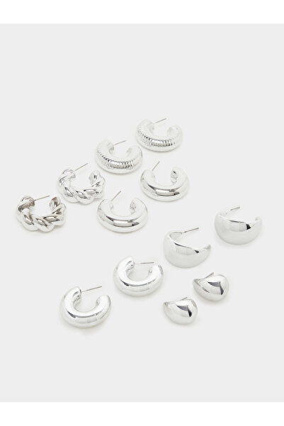 Styli Set of 6 - Plain Hoop Earrings