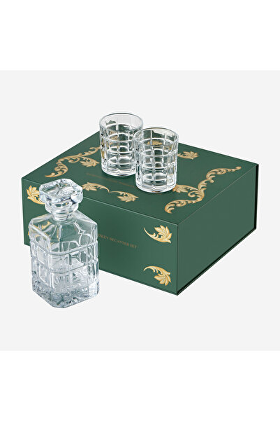 CHIARA ALESSI The Gentlemen's Reserve Clear Glass Whiskey Set