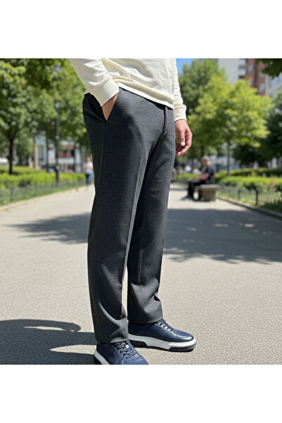 dcn giyim 1985 Men's Woolen Fabric Trousers-4000
