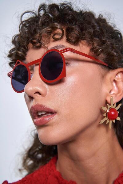 Bilge Karga Triarc Red Black Sunglasses