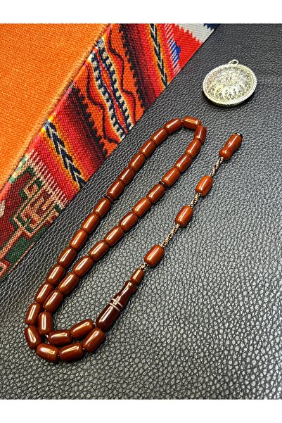 sitre Özel Fırınlı Sıkma Kehribar Tesbih