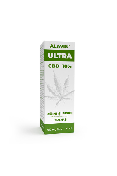 Alavis 10% CBD Oil for Dogs and Cats Ultra, 10ml