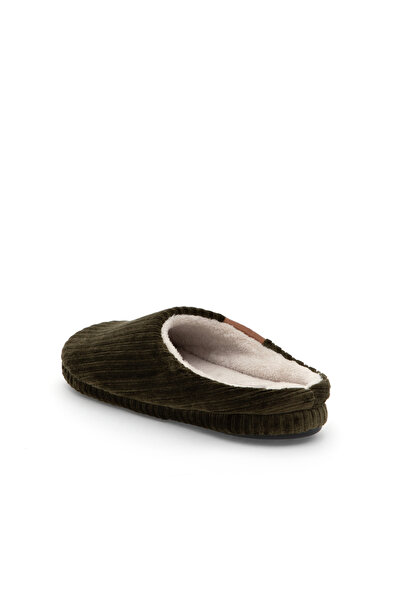 U.S. Polo Assn. Men's Dark Green Slippers 50317679-Vr079