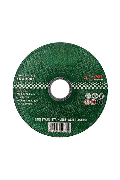 OEM Set 25 discuri de taiat metal si otel, 125x1.2x22.2 mm