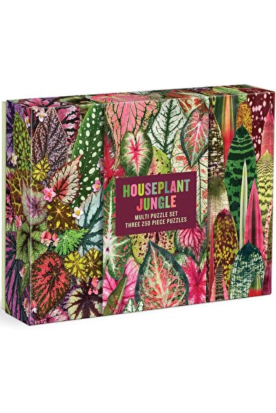 Galison House Plant Jungle Multi Puzzle Set