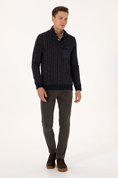 U.S. Polo Assn. Men's Navy Blue Sweatshirt 50310259-Vr033