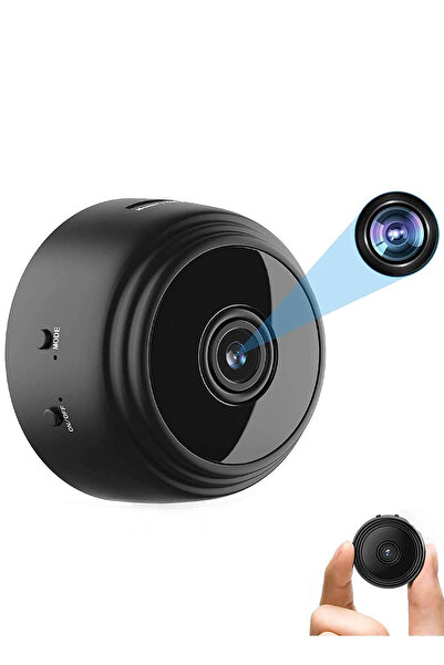 Generic كاميرا مراقبة منزلية وطفلية بتقنية واي فاي - كاميرا أمان صغيرة A9