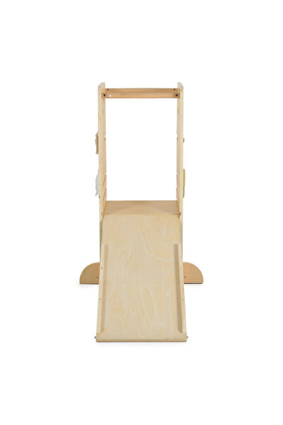 Moni Toys Big Ben – 4-in-1 Montessori educational tower, with slide and board, 3 years+