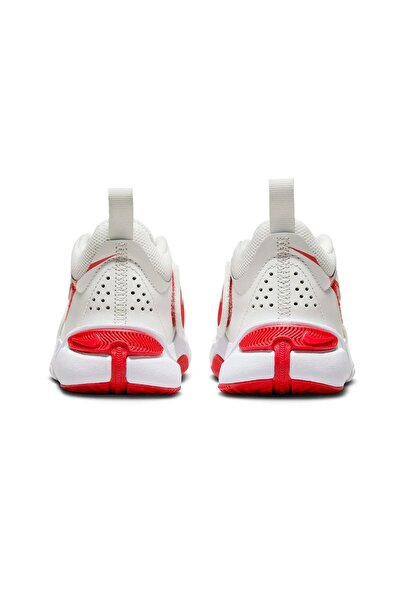 Nike Team Hustle D 11 Unisex White Kids Basketball Shoes