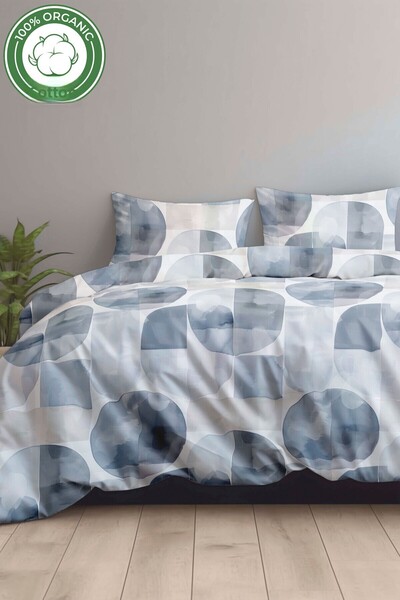 MOSHEYA HOME 100% Cotton Double Duvet Cover Set 200X220 50*70 Pillowcase Doub...