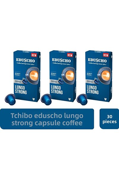 Eduscho Eduscho Lungo Strong Capsule Coffee 30 Capsules