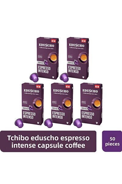 Tchibo Eduscho Espresso Intenso Capsule Coffee 50 Capsules