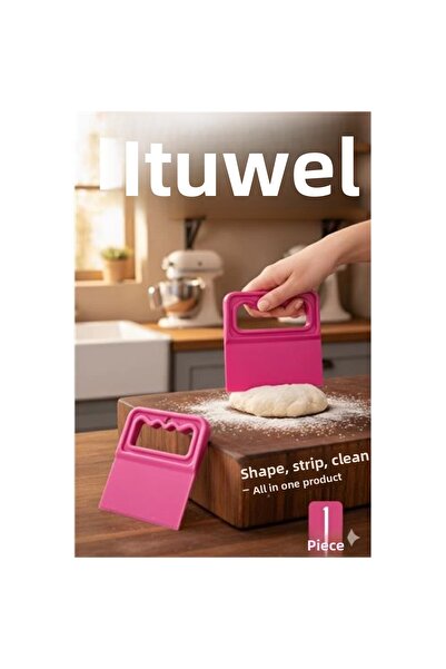 Belle Fusion Bfs Dough Cutter Scraper and Spatula - Practical Helper for Prep...