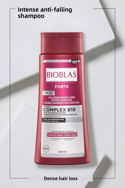 Bioblas Forte Shampoo 360 ml - Sampon pentru cadere intensiva