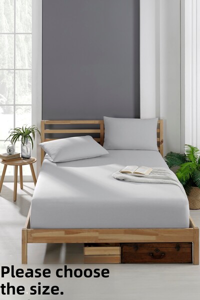 Valezium Akfil Fabric Elastic Fitted Pillowed Sheet Set